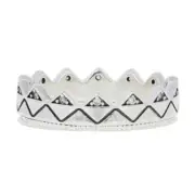 Pandora Exotic Crown Ring Sterling Eternity Band NEW Authentic 50(US 5) 198033CZ
