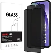 [OWMGTS] 2 Pack for Samsung Galaxy A54 5G Privacy Screen Protector [9H Hardness] HD [Black] Dark Anti Spy Private Tempered Glass Film for Samsung Galaxy A54 5G