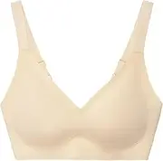 [Generic] Sports Bra for Women Comfort Bralettes Soft No Underwire Full Coverage T Shirt Bra Womens Sports Bras Plus Size