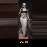 Bare Daenerys 3D Print Garage Kit Figure Model Kit Unpainted Unassemble GK