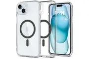 SPIGEN iPhone 15 Plus Case, 6.7 2023 Genuine Ultra Hybrid MagFit MagSafe Compatible Magnet Cover for Apple