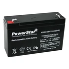 PowerStar AGM6V12 6V 12AH Replacement Battery for APC BACK-UPS BK575C, BK600C