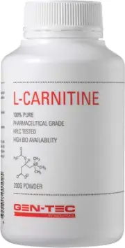 Gen-Tec Nutrition L-Carnitine Powder, 200 Grams