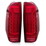 Applicable To 05-14 Navara D40 Frontier Turn Signal Backlight Led Taillight Assembly Red Noodles