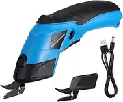 IWOWHERO Rechargeable Cordless Electric Scissors Ergonomic Fabric Cardboard Cutter with Manganese Blades Long Battery Life Versatile for Crafts Tailoring