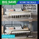 ALFORDSON Metal Bed Frame Queen Double King Single Mattress Base Platform