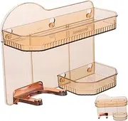 DRESSOOS Bathroom Storage Rack Toiletries Support Bathroom Wall Storage Rack Kitchen Storage Stand Toiletries Shelf Toiletry Holder Home Bathroom Storage Stand Home Bathroom Shelf Wall Rack