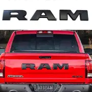 3D ABS Car Rear Tail Trunk Emblem Badge Sticker Decals For Dodge RAM 1500 2500 3500 2021 2020 2019 2018 2017 Car Accessories 3X