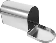 EPIGEIST Mailbox Shaped Storage Tin Stylish Tinplate Mailbox Cookie Box for Elegant Present Container for Valentine Day Christmas Parties and Stocking Stuffers