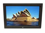 TODO 12" Digital Photo Frame Multimedia Player Usb Card Reader Jpeg Mp3 Avi B...