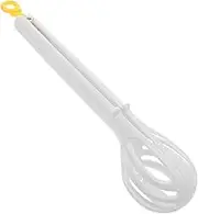 GOOHOCHY Manual Egg and Noodle Whisking Tool Hand Mixer Beaters Lightweight Cooking Utensil Non-stick Whisk for Whisking and Serving