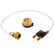 Outdoor Camping Gas Stove Propane Refill Adapter Gas Tank Filling Valve Flat Gas