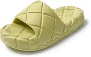 JOMIX Women's Bathing Slippers - Summer Colourful Slippers Bathing Shoes Non-Slip Cloud Slippers Soft EVA Bath Slippers