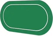Cifupy Poker Mat - 71 x 35in/47x 24in Poker Top Mat, Professional Texas Portable Rubber Foam Poker Table Top, Players Game Layout Mat with Carrying Bag Foam Poker Table Top for Poker Games,Casino,Blackjack,Theme Party