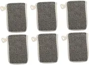 FOMIYES 6pc Mesh Soap Net Bag Travel Pouch Face Cleaning Net Reusable Portable