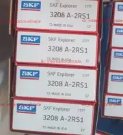 NEW SKF 3208 A-2RS1 double row angular contact ball bearing 1PCS #DW