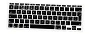 English Language Silicone Keyboard Cover Skin for MacBook Air 11.6 Inch for
