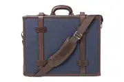 Barber Shop Carry On Hardcase Heritage Leather Canvas Shoulder Camera Bag Case