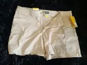 NEW!!! Cabela's Oxford Tan Cargo Utility Fishing Shorts Men’s 38 / 5 New $50!!!