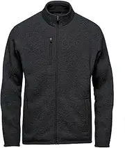 [Stormtech] Mens Avalante Pure Earth Full Zip Fleece Jacket (UK Size: S) (Black Heather)