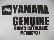 YAMAHA GENUINE PARTS MANUAL 1983 XJ550 XJ 550 SECA