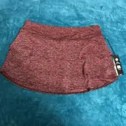 Zelos NWT Women’s Large Burgundy Dry Wick Mini Skort