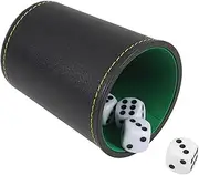 KOMBIUDA Dice Set Cups Professional Dice Cups Bar Holder Shaker Rolling Storage Case for Ktv Bars Home