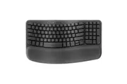 Logitech Wave Keys Wireless Ergonomic Keyboard - Graphite