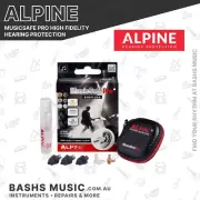 Alpine MusicSafe Pro High Fidelity Hearing Protection Earplugs - Black