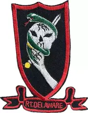 POST WAR 1980's VINTAGE MAC V SOG CCC RECON TEAM DELAWARE PATCH (1222)