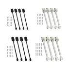 4 Pieces Table Legs Stable Foldable Table Leg Portable for Computer Table Laptop