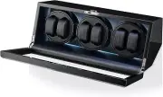 Watch Winder for 6 Automatic Watches with LED Light and 15 Winding Programs