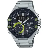 在飛比找蝦皮商城優惠-【聊聊甜甜價】CASIO EDIFICE 八角雙顯腕錶 EC