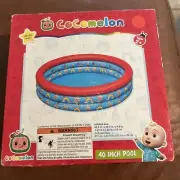 Cocomelon 40 Inch Inflatable Kids Pool Ages 2T+