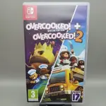 🚀AN二館🚀SWITCH二手遊戲▪︎煮過頭1+2 美版（2有中文）▪︎鳳山可面交／回收