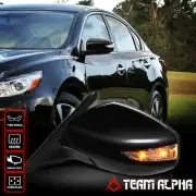 Fit 2013-2018 Altima 4Dr[POWER+HEAT+SIGNAL]Left Side Manual Fold OE Style Mirror
