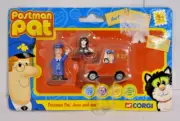 CORGI POSTMAN PAT JESS AND VAN DIE-CAST FITS WOODEN TRACK