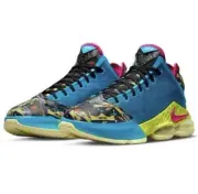 Nike LeBron James XIX 19 Low LeBronival Blue Citron Tint Sizes DM1058-500