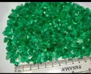 1000-Ct Emerald Facets Grade Crystals Type Natural Rough Lot From Afghanistan