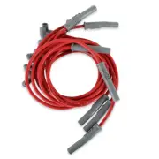 MSD 35859 Super Conductor Spark Plug Wire Set wHEI Cap Fits Jeep 304 360 / 35859 (for: Jeep)