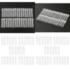 120 lot 1ml Empty Mini Glass Bottle Sample Vials for Essential Oil Perfume