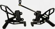VORTEX 2007-2016 CBR600RR Honda REAR SET COMPLETE BLK HON RS265K