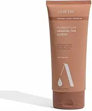 Azure Tan Nourish & Glow Gradual Tan Lotion Light/Medium 200ml