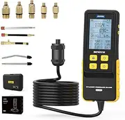 AUTOOL Digital Compression Tester Automotive Compression Gauge 0-426PSI 0~29bar for Petrol Engine Cylinder Compression Test Tool Kit with Adapters & Hoses, 6 Data Saving, Backlit Screen