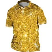 Men's Plus Size Polo Shirt Big and Tall Letter Turndown Print Short Sleeve Spring Summer Sports Fashion Streetwear Designer Outdoor Street Tops