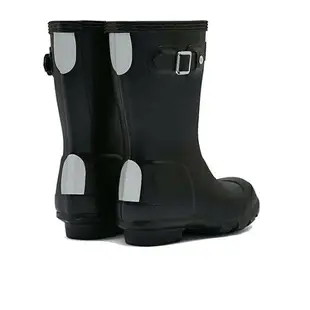 跩狗嚴選 英國 Hunter Short Boots 黑色 霧面 低筒 雨鞋 短筒 雨靴 工程靴 中筒靴