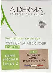 Soap Free Dermatological Bar 2x100g
