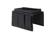 Sofa Armrest Fabric Organiser Side Pouch Storage Bag Damp Proof Double Sided