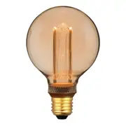 G95 LED Filament Globe ES 240V 3.5W Amber 1800K - 65957