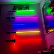 Lightsaber Wall Display Saber Wall Mount Acrylic Light saber Stand Holder